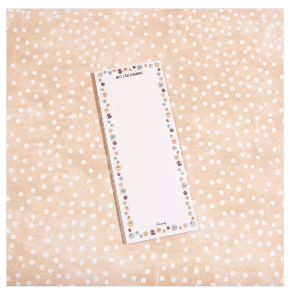Cat Lady Box Ameowzing Notepad NIP